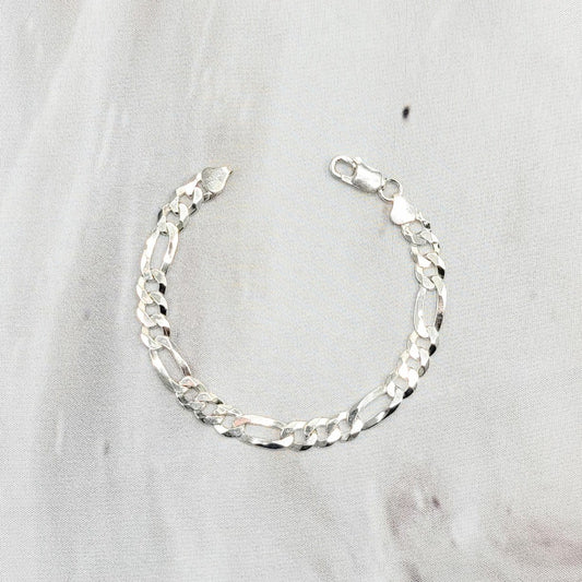 Flat Figaro Bracelet