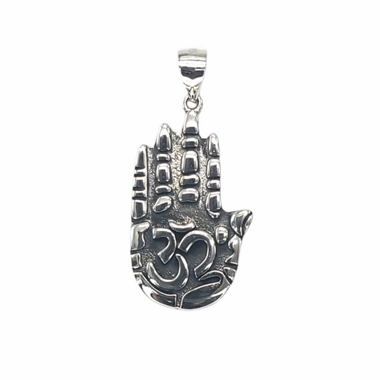 Om Hamsa Pendant