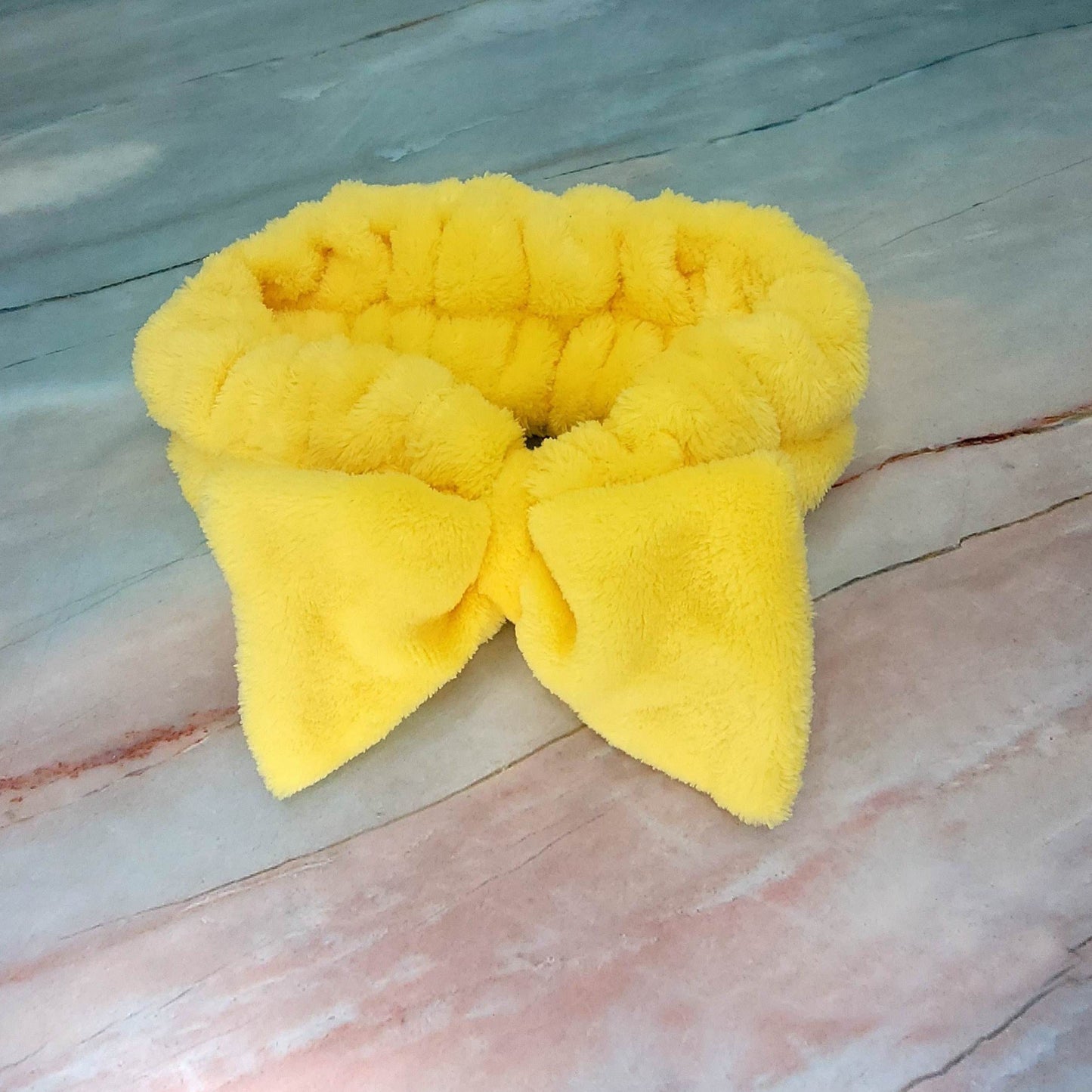 Spa Elastic Headband With Bow.