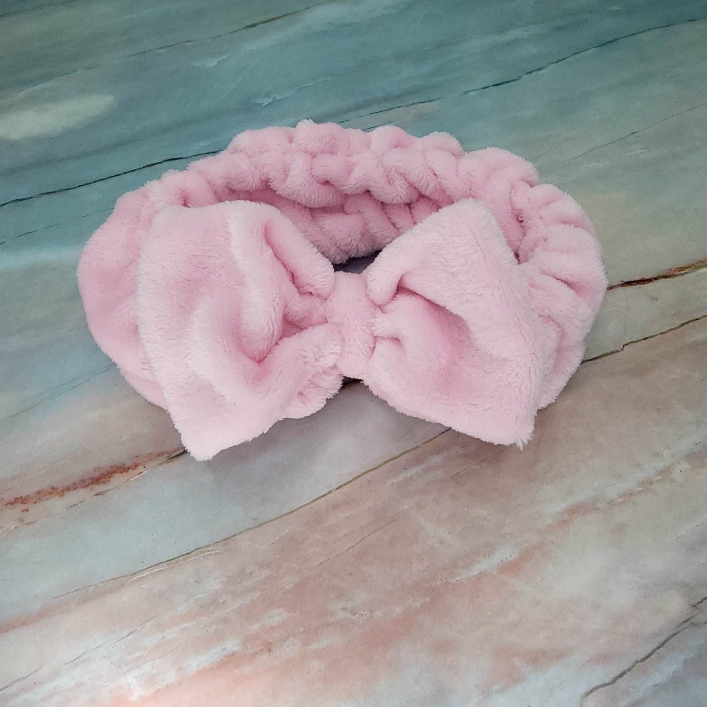 Spa Elastic Headband With Bow.