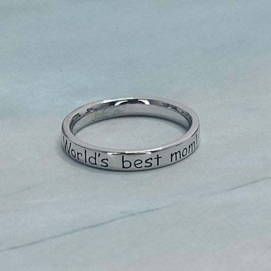 World's Best Mom! Ring