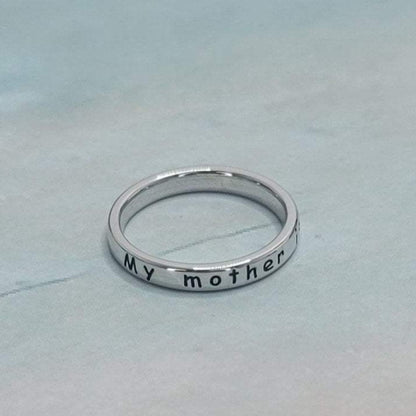 My Mother Is My Angel Ring