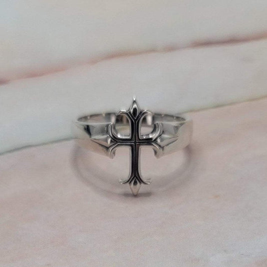 Medieval Cross Ring